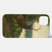 Coques Case-Mate iPhone Vue arrière du lac Elk Vue sur un lac (Verso (horizontal))