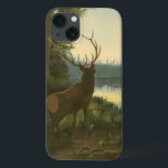 Etui iPhone Case-Mate Vue arrière du lac Elk Vue sur un lac<br><div class="desc">Vivez-vous loin de la nature ? Cette belle et pourtant classique image donne une impression de tranquillité et les couleurs de l'élan sont précises ce qui rend cette image très réaliste. Obtenez cet art de style nature sur vos produits préférés!</div>