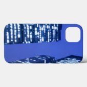 Coques Case-Mate iPhone Vue ascendante Defocused des fenêtres d'immeuble (Verso (horizontal))