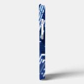 Coques Case-Mate iPhone Vue ascendante Defocused des fenêtres d'immeuble (Verso / Gauche)