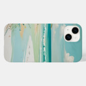 Coques Case-Mate iPhone Vue côtière calme (Verso (horizontal))