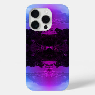 Coque iPhone 15 Pro Vue côtière vintage de Monaco Monte Carlo