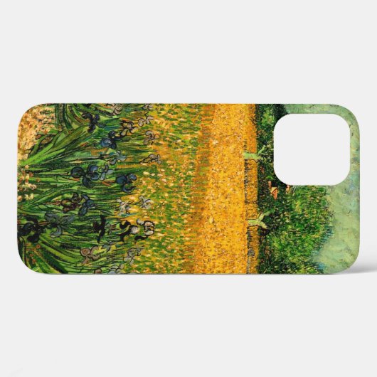 Coques Case-Mate iPhone Vue d'Arles avec Irises par Vincent van Gogh (Verso (horizontal))