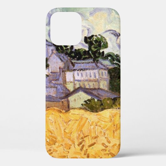 Coques Case-Mate iPhone Vue d'Auvers avec l'église par Vincent van Gogh (Verso)