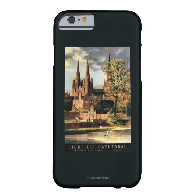 Coques Case-Mate iPhone Vue de cathédrale de Lichfield (Dos)
