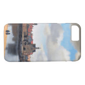 Coques Case-Mate iPhone Vue de Delft, Johannes Vermeer, 1659-1660 (Dos (Horizontal))