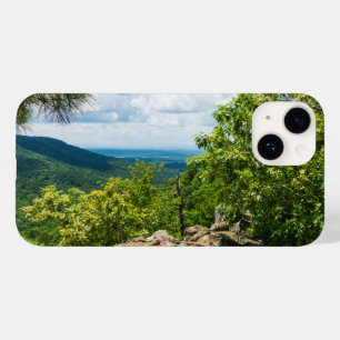 Coque Pour iPhone 14 Vue de la falaise de la forêt nationale d'Ozark