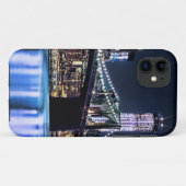Coques Case-Mate iPhone Vue de la réflexion de pont de Brooklyn de New (Dos (Horizontal))