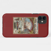 Coques Case-Mate iPhone Vue de l'affiche promotionnelle d'hôtel d'ours (Dos (Horizontal))