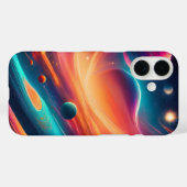 Coques Case-Mate iPhone Vue de l'espace (Verso (horizontal))