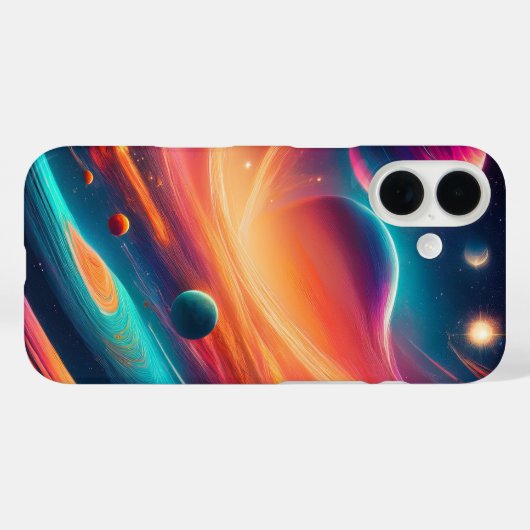 Coques Case-Mate iPhone Vue de l'espace (Verso (horizontal))