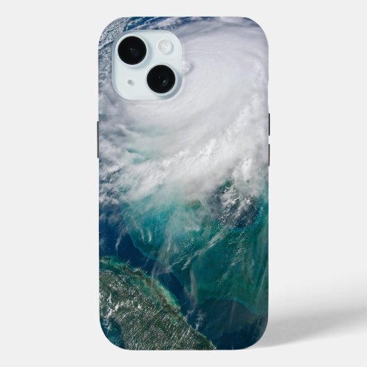 Coques Case-Mate iPhone Vue De L'Ouragan Dorian. (Verso)