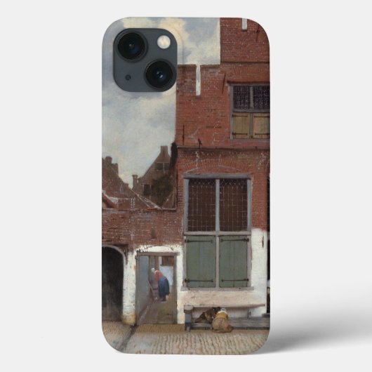 Coques Case-Mate iPhone Vue de maisons à Delft par Johannes Vermeer (Verso)