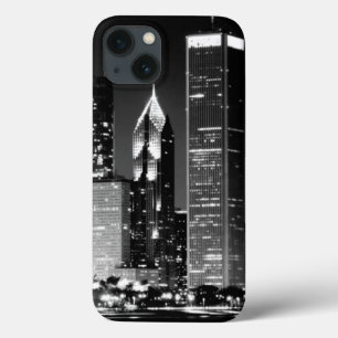 iPhone 13 Coque Vue de nuit du paysage urbain célèbre de Chicago