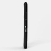 Coques Case-Mate iPhone Vue de nuit du paysage urbain célèbre de Chicago (Dos/Droite)