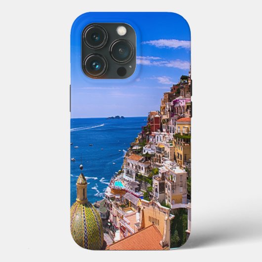 Coques Case-Mate iPhone Vue de Positano, Italie (Verso)
