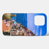 Coques Case-Mate iPhone Vue de Positano, Italie (Verso (horizontal))