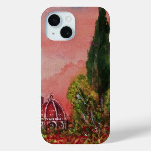 COQUE POUR iPhone 15 VUE DE SAINT MARIE DE FLEURS / FLORENCE EN COUCHER
