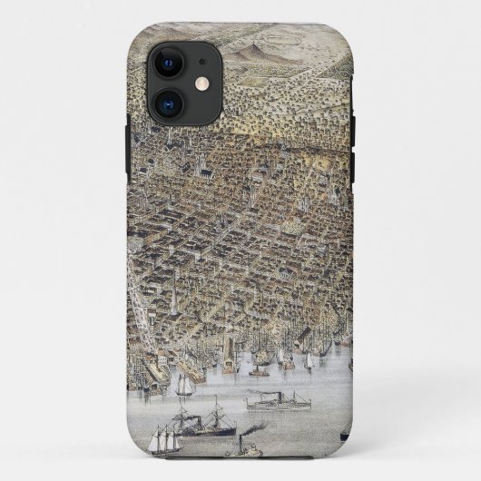 Coques Case-Mate iPhone Vue de San Francisco, 1878 (Dos)