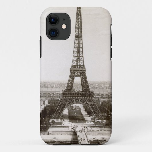 Coques Case-Mate iPhone Vue de Tour Eiffel, 1900 (Dos)