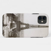 Coques Case-Mate iPhone Vue de Tour Eiffel, 1900 (Dos (Horizontal))