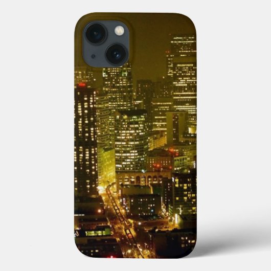 Coques Case-Mate iPhone Vue de ville de Seattle (Verso)