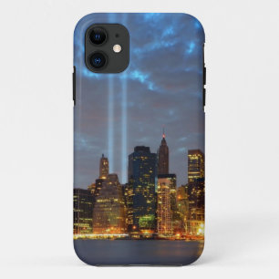 Coques Pour iPhone Vue d'horizon de ville dans la nuit