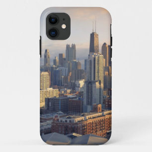 Coque Case-Mate Pour iPhone Vue du paysage urbain avec la lumière fantastique