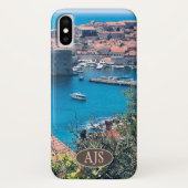 Coques Case-Mate iPhone Vue du port de Dubrovnik, Croatie. (Dos)