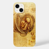 Coques Case-Mate iPhone Vue d'un foetus dans l'utérus, Ob-Gyn Médicale (Verso)