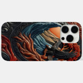 Coques Case-Mate iPhone Vue en cuir Eagle Nature Scène (Verso (horizontal))