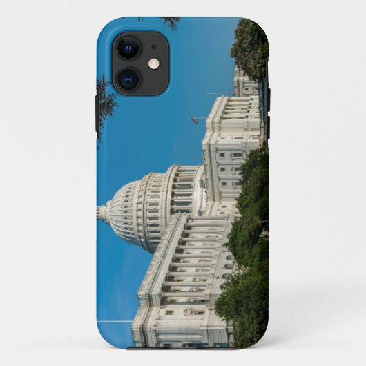 Coques Case-Mate iPhone Vue occidentale de bâtiment de capitol (Dos)