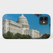Coques Case-Mate iPhone Vue occidentale de bâtiment de capitol (Dos (Horizontal))