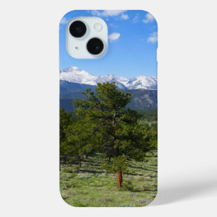 Coque Pour iPhone 15 Vue panoramique des montagnes Rocheuses