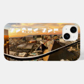 Coques Case-Mate iPhone Vue panoramique Las Vegas Premium Phone case (Verso (horizontal))