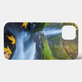 Coques Case-Mate iPhone Vue panoramique verticale des chutes du tunnel (Verso (horizontal))