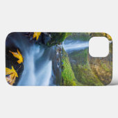 Coques Case-Mate iPhone Vue panoramique verticale des chutes du tunnel (Verso (horizontal))