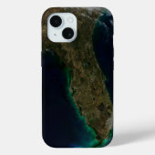 Coques Case-Mate iPhone Vue Satellite Sur La Floride. (Verso)