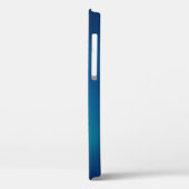 Coques Case-Mate iPhone Vue sous-marine bleu profond Ajouter un nom (Verso / Gauche)