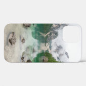 Coques Case-Mate iPhone Vue sur le lac Mountain (Verso (horizontal))