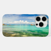 Coques Case-Mate iPhone Vue sur mer Vert (Verso (horizontal))