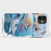 Coques Case-Mate iPhone Wahoo pêche imprimer sur votre téléphone (Dos (Horizontal))