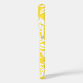 Coques Case-Mate iPhone Waikiki Hibiscus Pareau hawaïen Floral Jaune (Verso / Gauche)