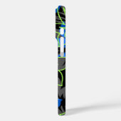 Coques Case-Mate iPhone Wailea Hibiscus Hawaiian Floral Camo Royal (Verso / Gauche)