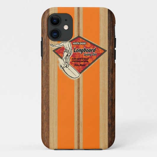 Coques Case-Mate iPhone Waimea Surfboard Hawaiian iPhone 5 Coques (Dos)