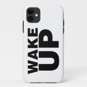 Coques Case-Mate iPhone Wake up Black (Dos)