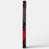 Coques Case-Mate iPhone Wallace tartan rouge noir plaid (Verso / Gauche)