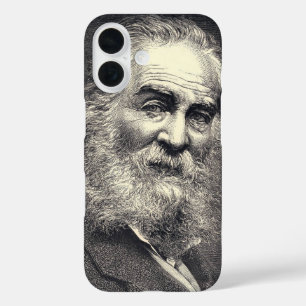 Coques iPhone 16 Walt Whitman 1871 Sepia Illustrated