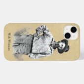 Coques Case-Mate iPhone Walt Whitman Feuilles d'herbe (Verso (horizontal))