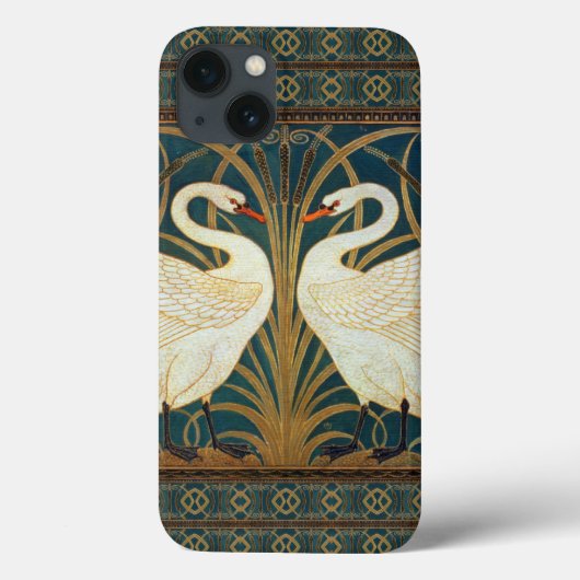 Coques Case-Mate iPhone Walter Crane Swan (Verso)